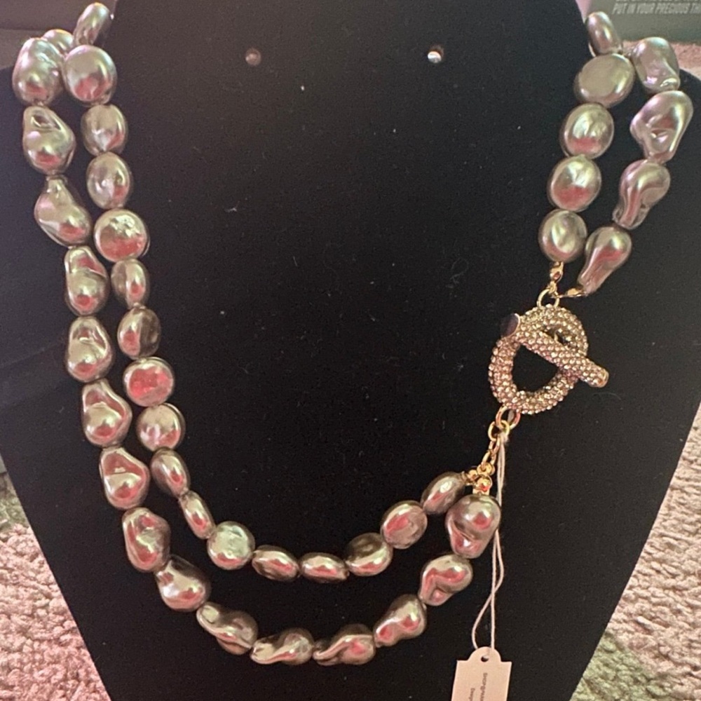 Park Lane Gray Oasis Necklace